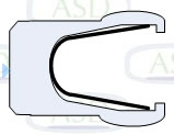 Spring–energized PTFE Seals v-spring