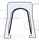 Spring–energized PTFE Seals v-spring