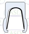 Spring–energized PTFE Seals v-spring