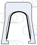 Spring–energized PTFE Seals v-spring