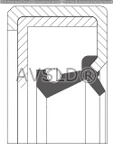 TAA oil seal