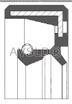 TAC oil seal